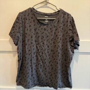 Sonoma Charcoal Floral Women's Tee